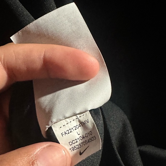 Nike Black Golf Polo long sleeve Classic - Picture 4 of 6